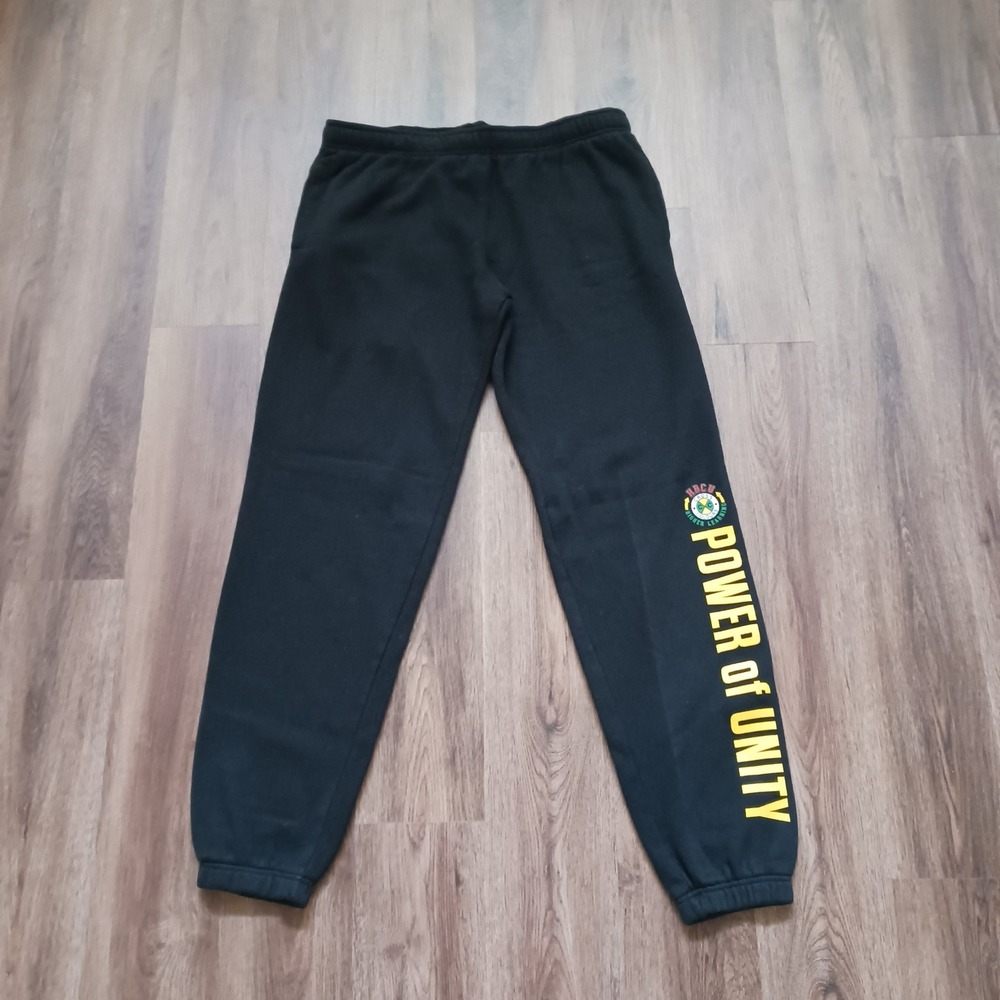 Cross Colours HBCU Power of‎ Unity Black Sweatpants Mens 2X H97123HL New